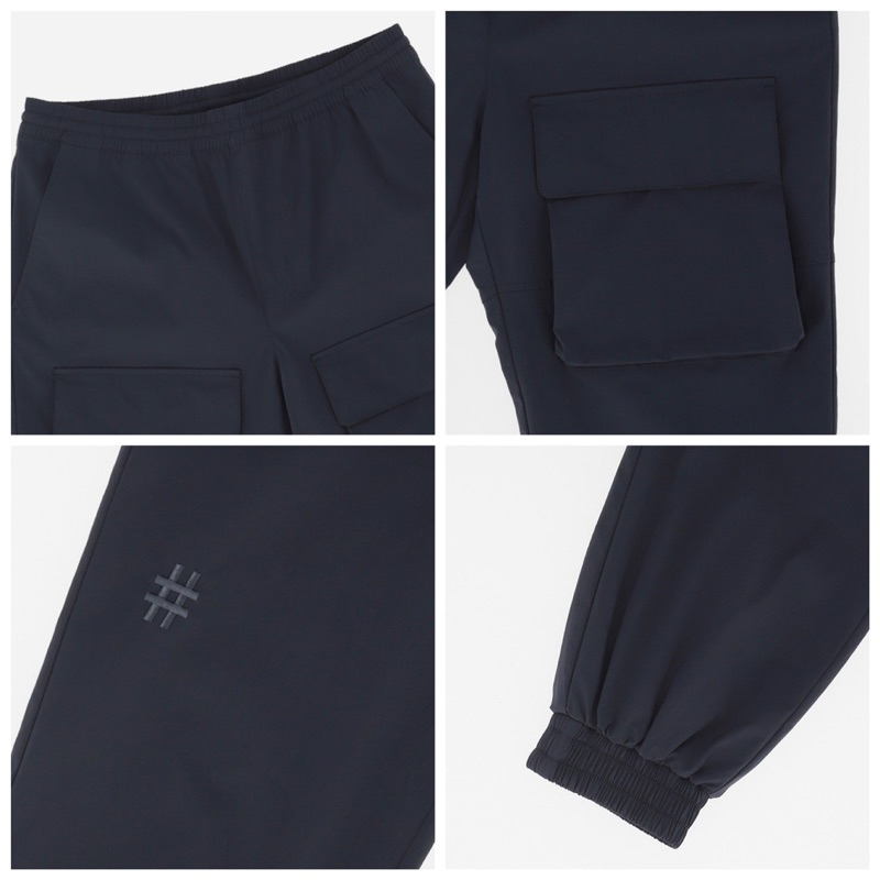 Quần gió jogger túi hộp Beentrill golf unisex