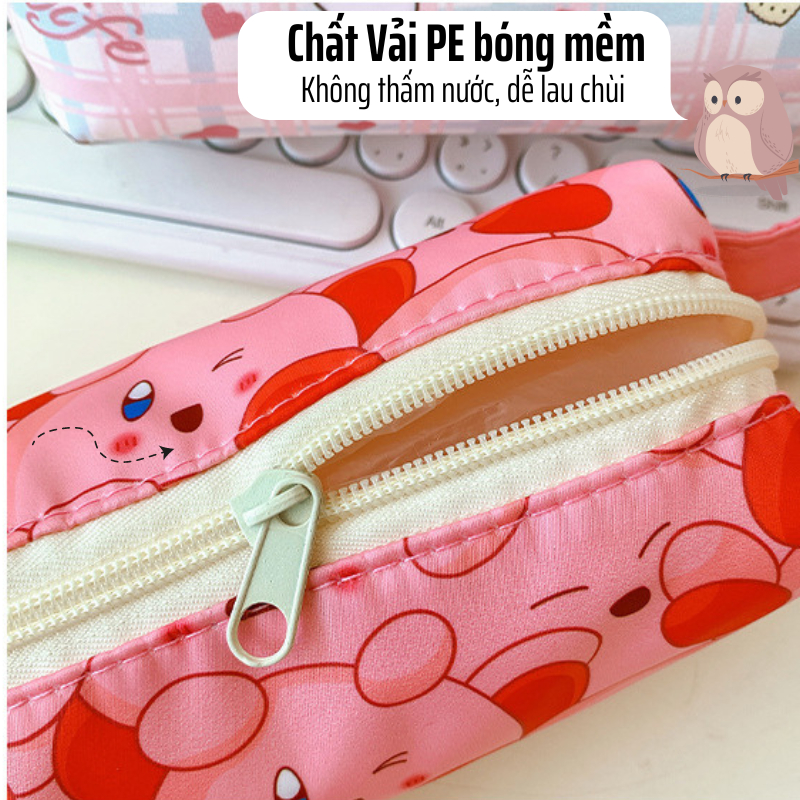 Túi Đựng Bút Vải Bóng Họa Tiết Cinamol Pochacco Hot Trend Hộp Bóp Viết Chống Nước Mĩ Phẩm Văn Phòng Phẩm Peach home Rẻ