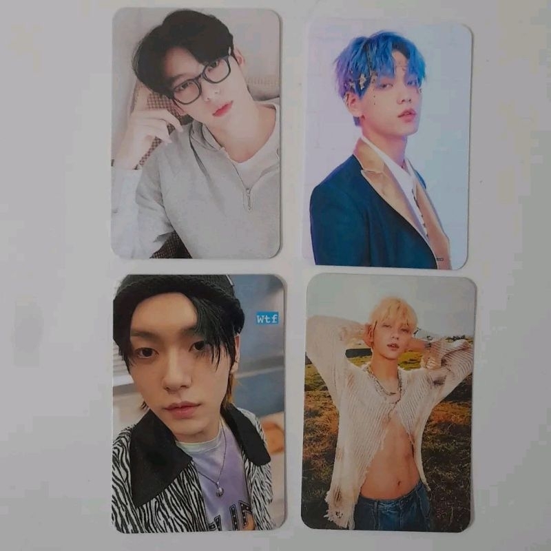 Set 4 ảnh card bo góc soobin txt