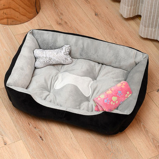 Giường Chó Mèo Êm Ái Nhiều Mẫu Mã Hàng Loại 1 S(45x30x15cm)