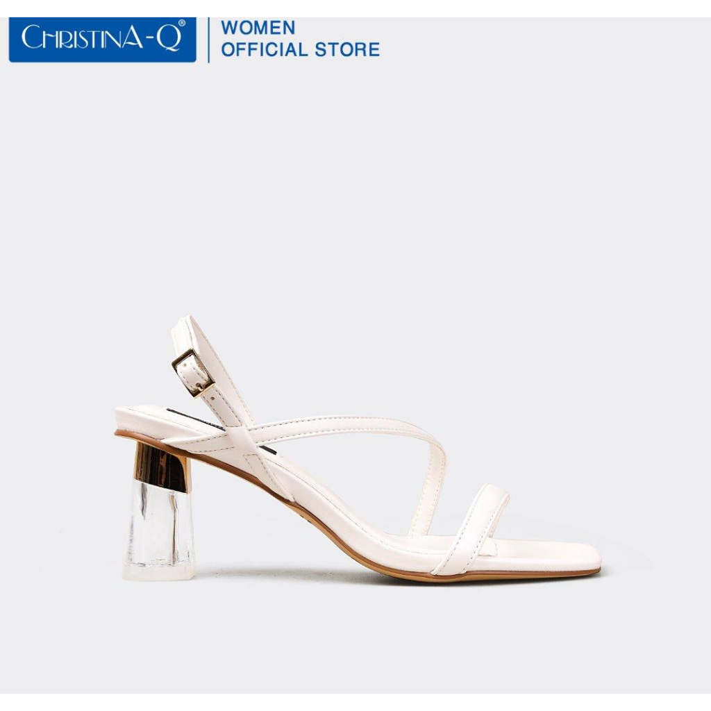 Giày Sandals Nữ Gót Crystal ChristinA-Q XDN324