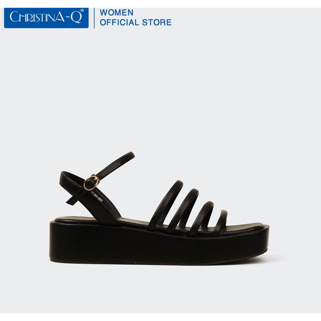 Giày Sandals Nữ Đế Xuồng ChristinA-Q XDX136