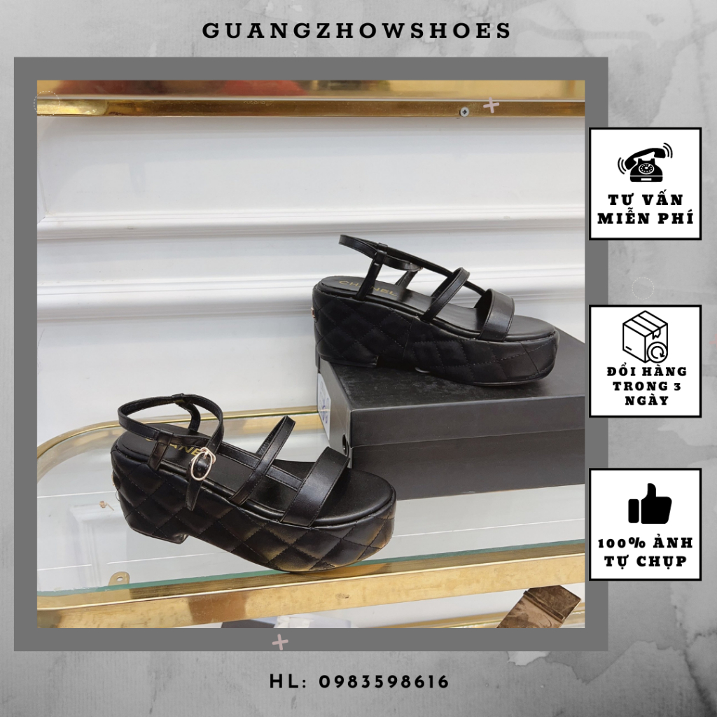 Sandal đế xuồng đan dây cha neo fullbox