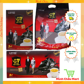 Cà Phê Trung Nguyên/ Cà Phê G7 Hòa Tan 3in1 Hộp 336g Và Hộp 288g