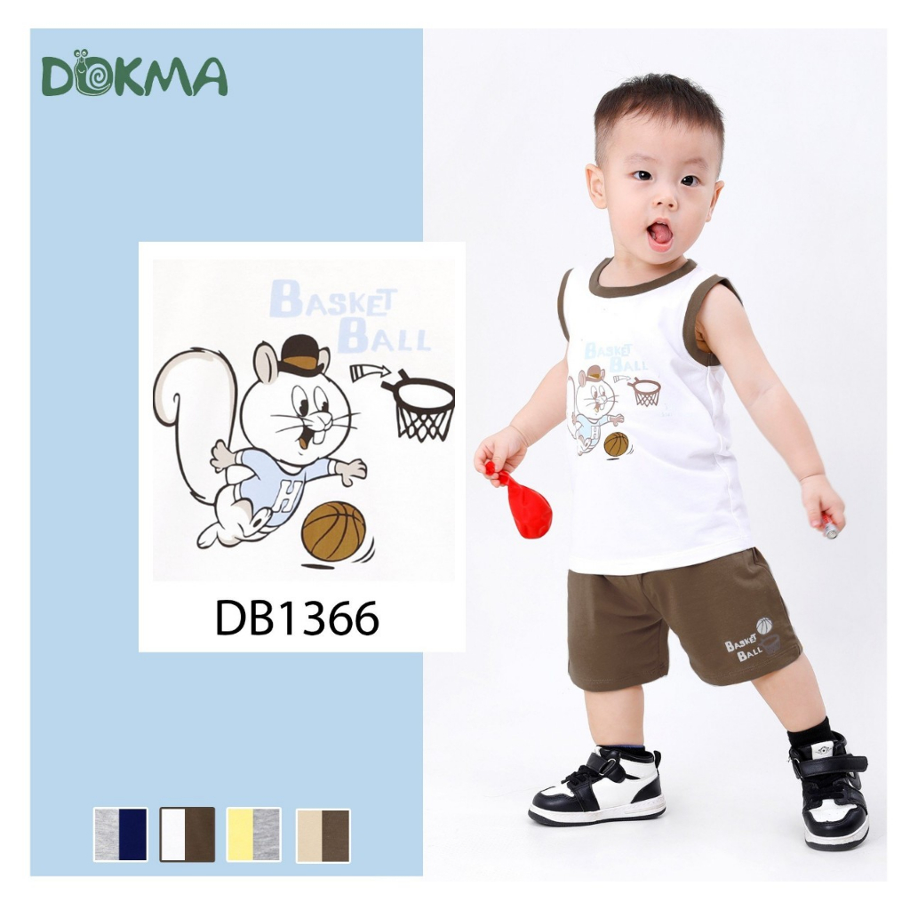 Bộ Sát Nách /Ba Lỗ Cho Bé Trai Vải Đẹp Từ 9-36 Tháng