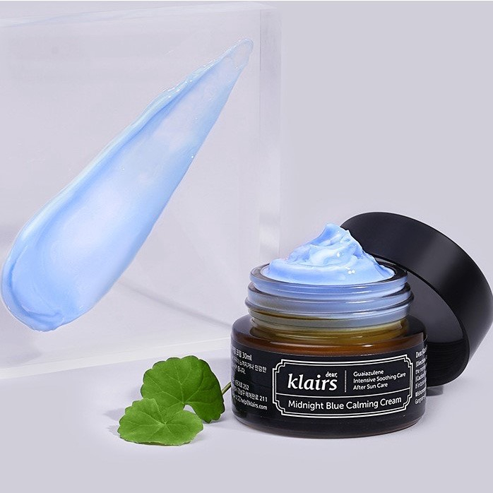 Kem Dưỡng Làm Dịu Phục Hồi Da Klairs Midnight Blue Calming Cream-Zeleneskin