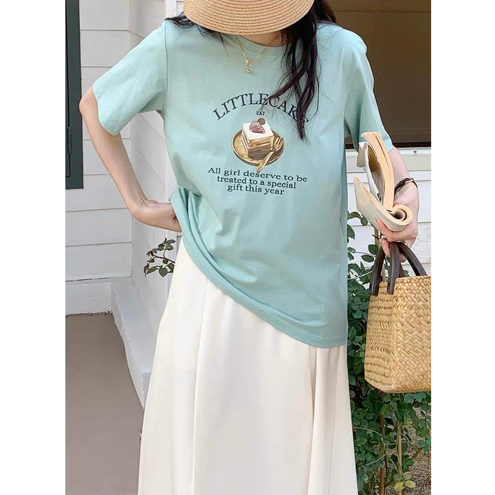 Áo thun XONXEN SHOP QUY NHƠN   in hình ,chất thun mềm thấm hút mồ hôi tốt,form áo xinh cực mã 6075