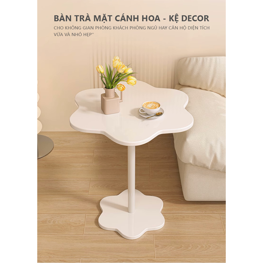 Bàn cafe dễ thương phong cách Hàn decor phòng cực xinh thương hiệu IGA - GM111
