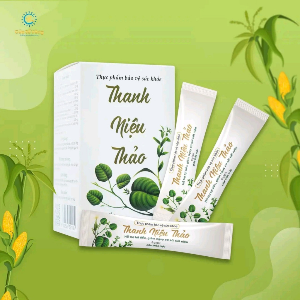 Thanh Niệu Thảo Cửa sổ vàng - Hỗ Trợ Đào Thải Cặn Lắng Đường Tiết Niệu