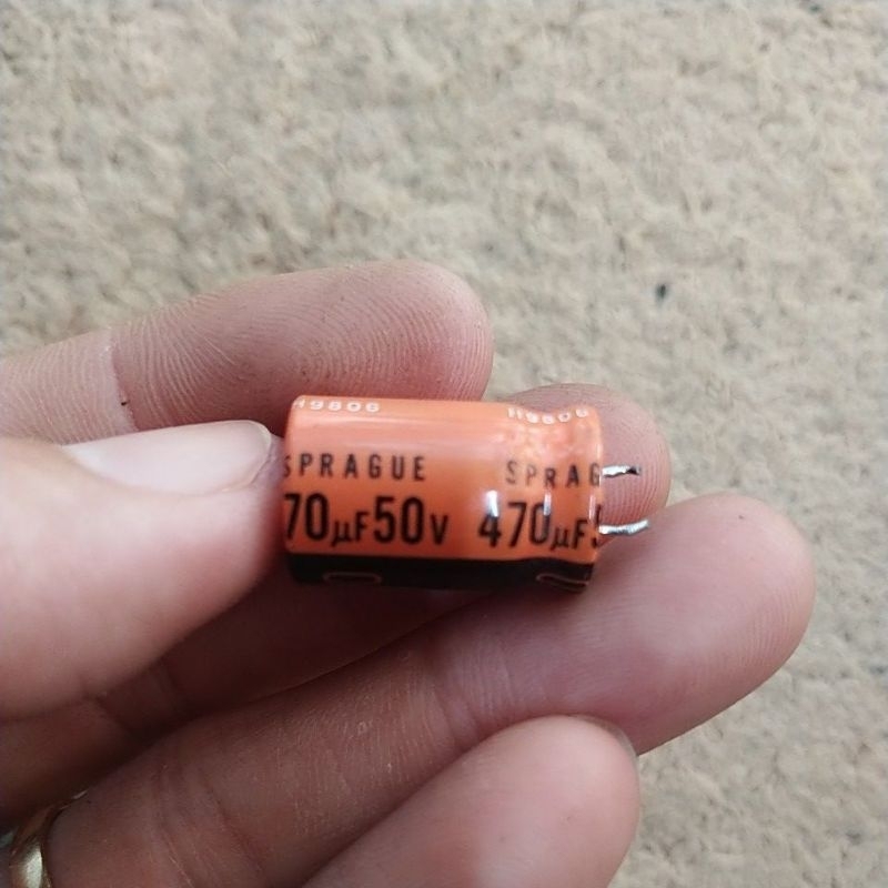 Tụ Sprague 470uf 50v