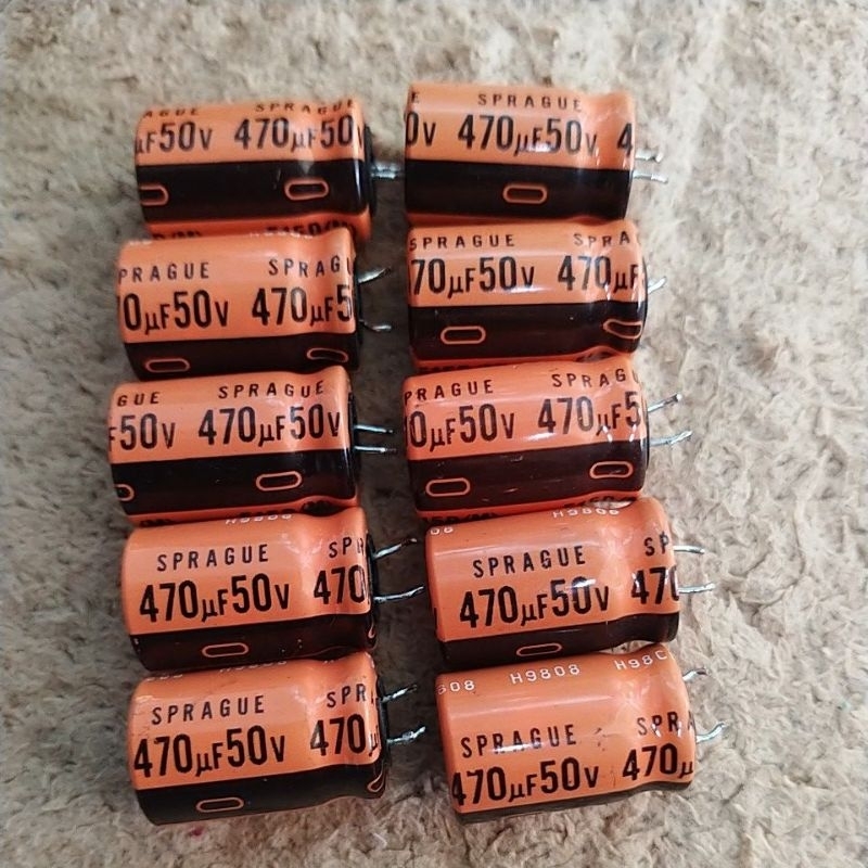 Tụ Sprague 470uf 50v
