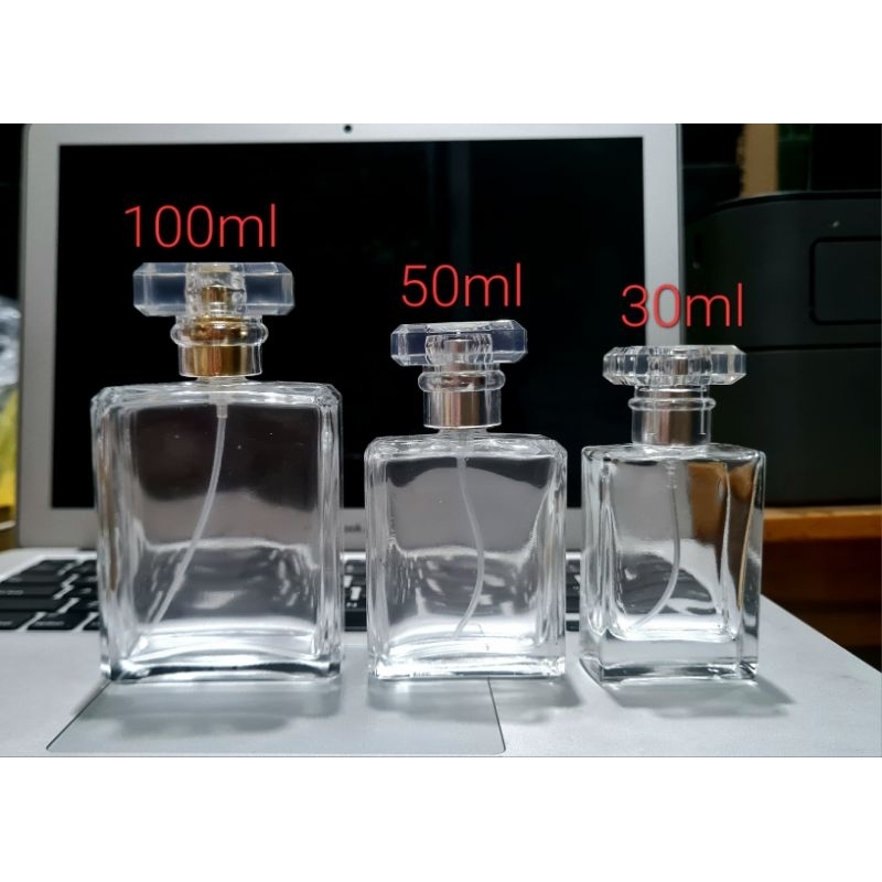 Chai chiết nước hoa 50ml - Lọ chiết nước hoa thủy tinh đẹp
