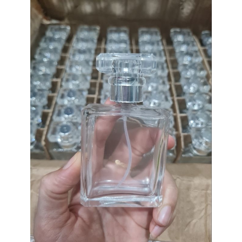 Chai chiết nước hoa 50ml - Lọ chiết nước hoa thủy tinh đẹp