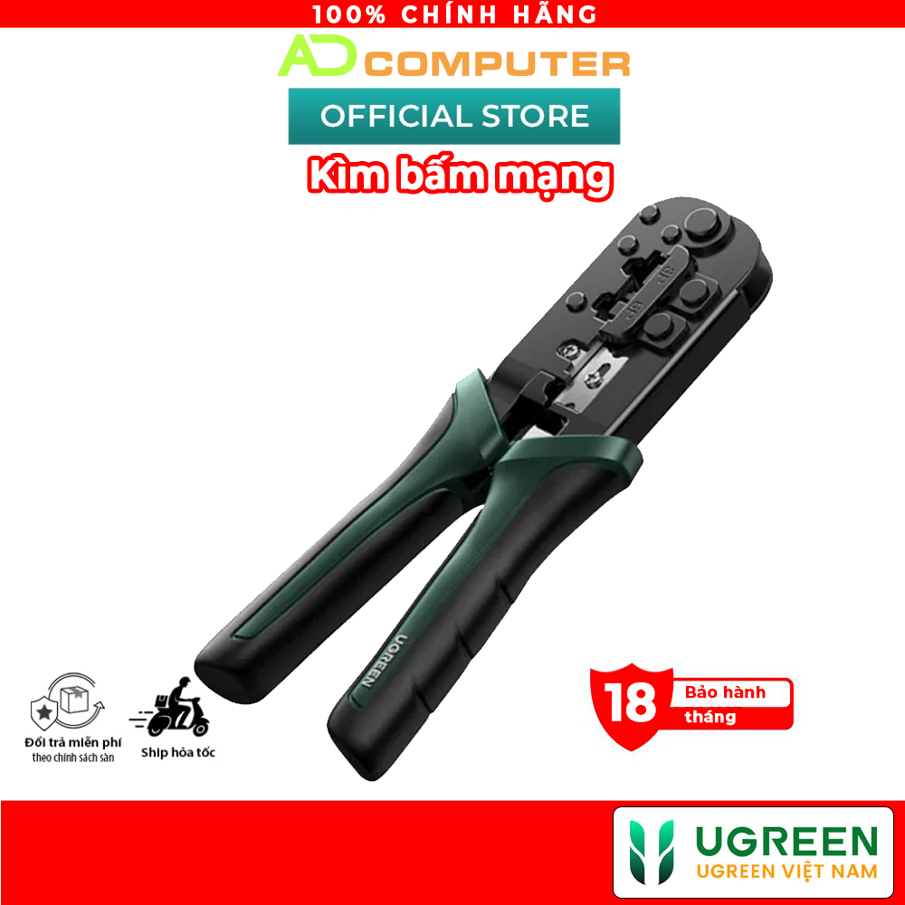 Kìm cắt và bấm mạng đa năng UGREEN NW136 NW168