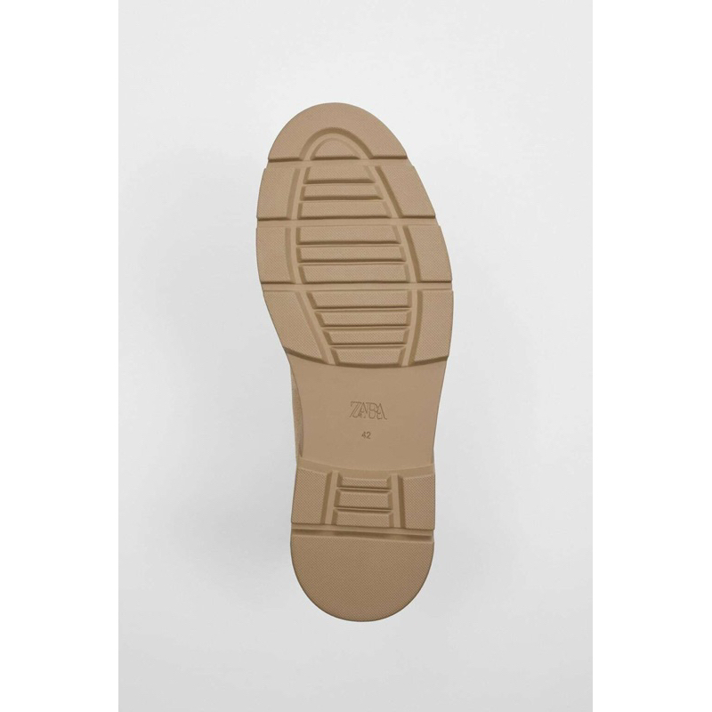 Giày bốt da lộn Zara authentic CHELSEA size 39