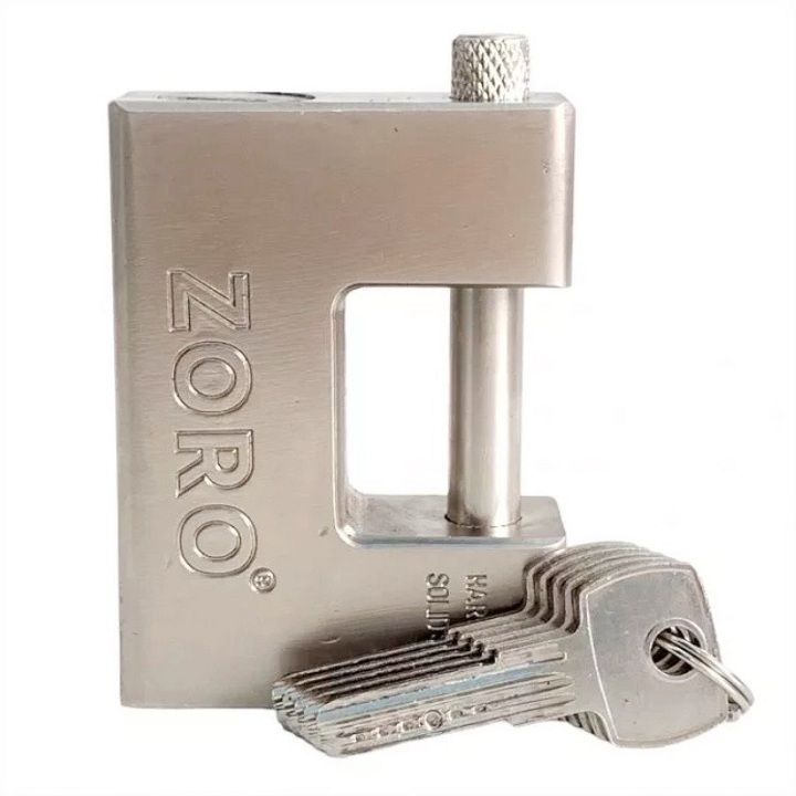 Ổ Khóa Cửa, Khoá Nhà Chống Cắt Cầu Ngang 9 Phân Loại Lớn Cao Cấp Kèm 5 Chìa Zoro