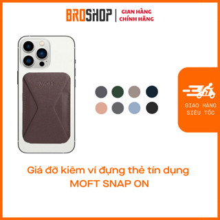 Giá đỡ kiêm ví đựng thẻ tín dụng Magseft MOFT SNAP-ON cho Smartphone - BROSHOP