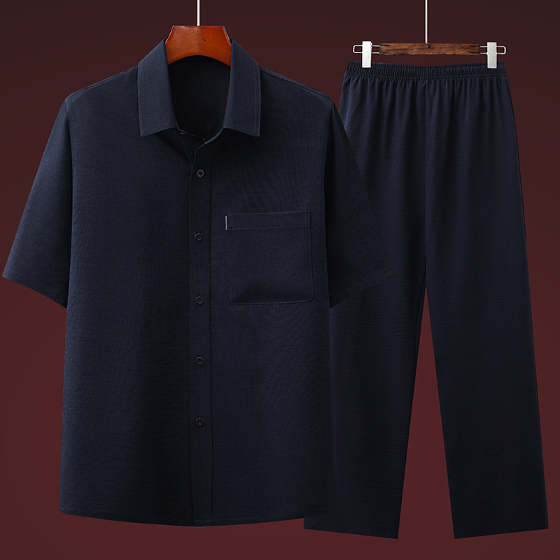 Đồ bộ Nam Trung Niên cho Bố sang trọng vải mềm, dày