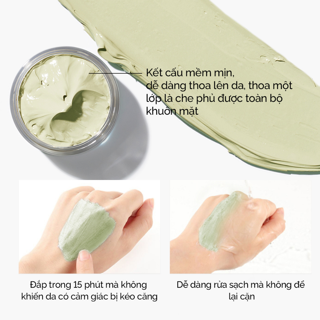 Combo mặt nạ sáng da Mặt nạ đất sét ngải cứu cải 55g +Gel dưỡng ẩm sáng da 5% MSH Niacinamide SKINTIFIC 30g