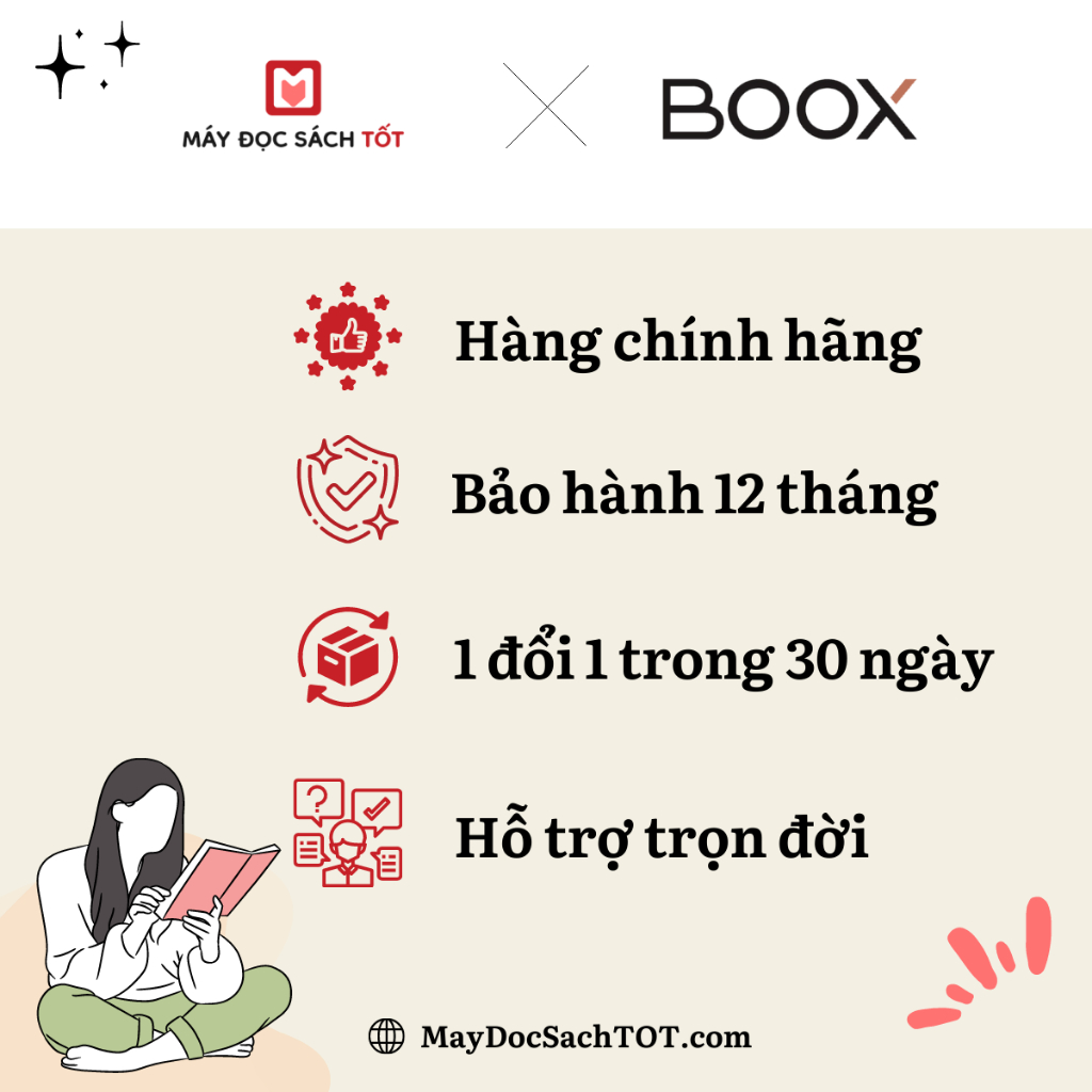 Máy đọc sách Boox Page