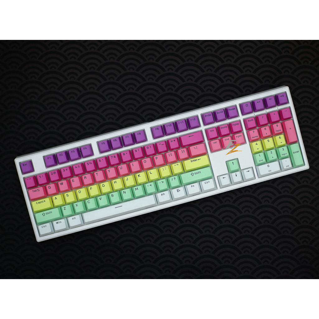 Bàn Phím Cơ Chính Hãng Monsgeek MG108B Màu Rainbow | EZPC