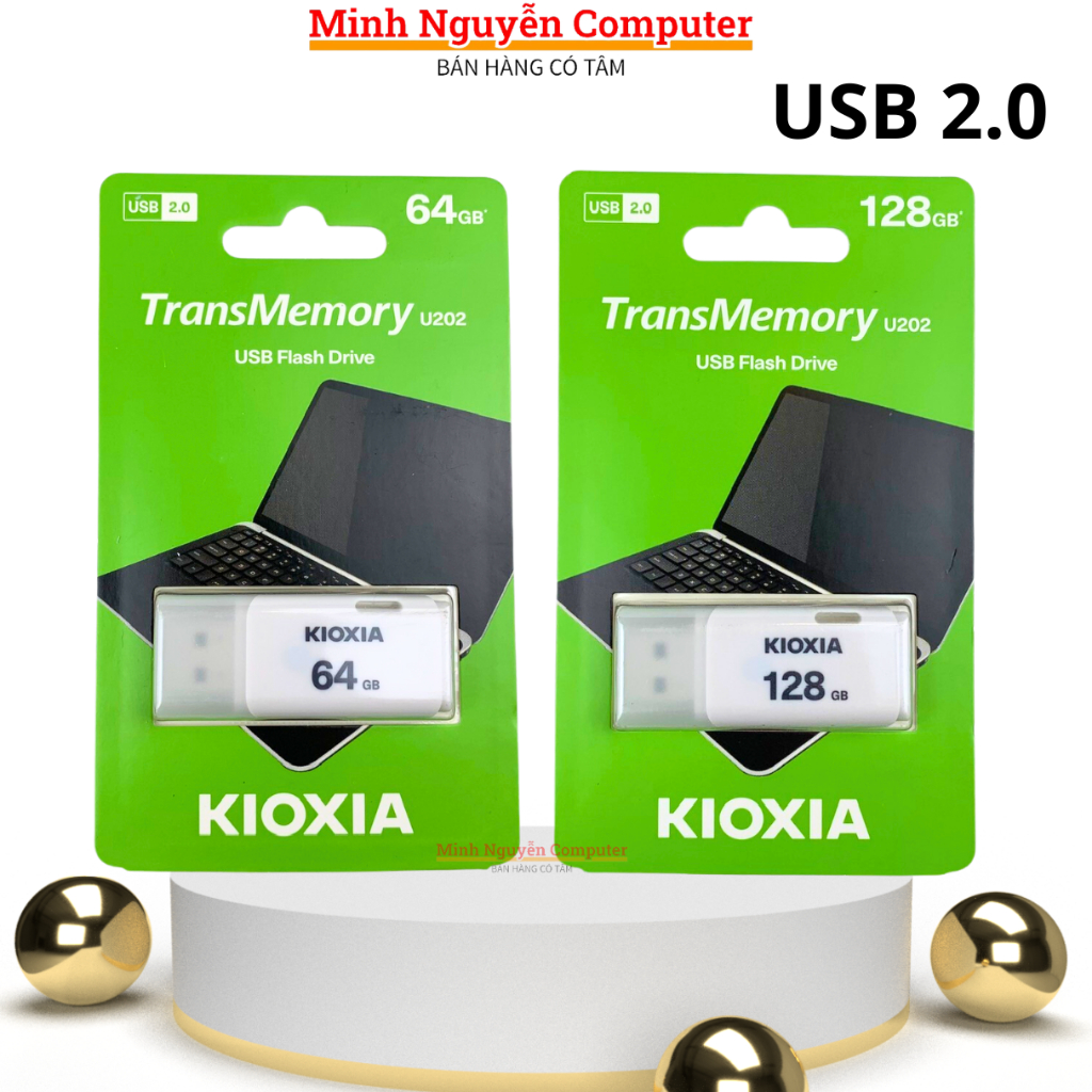 USB 8GB 16GB 32GB 64GB 128GB Kioxia hàng chính hãng bảo hành 5 năm