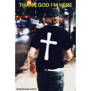 Áo Thun DADAD CROSS BLACK T-SHIRT