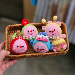 Móc chìa khoá/Thú bông trưng bày Loopy cosplay làm thủ công bằng len