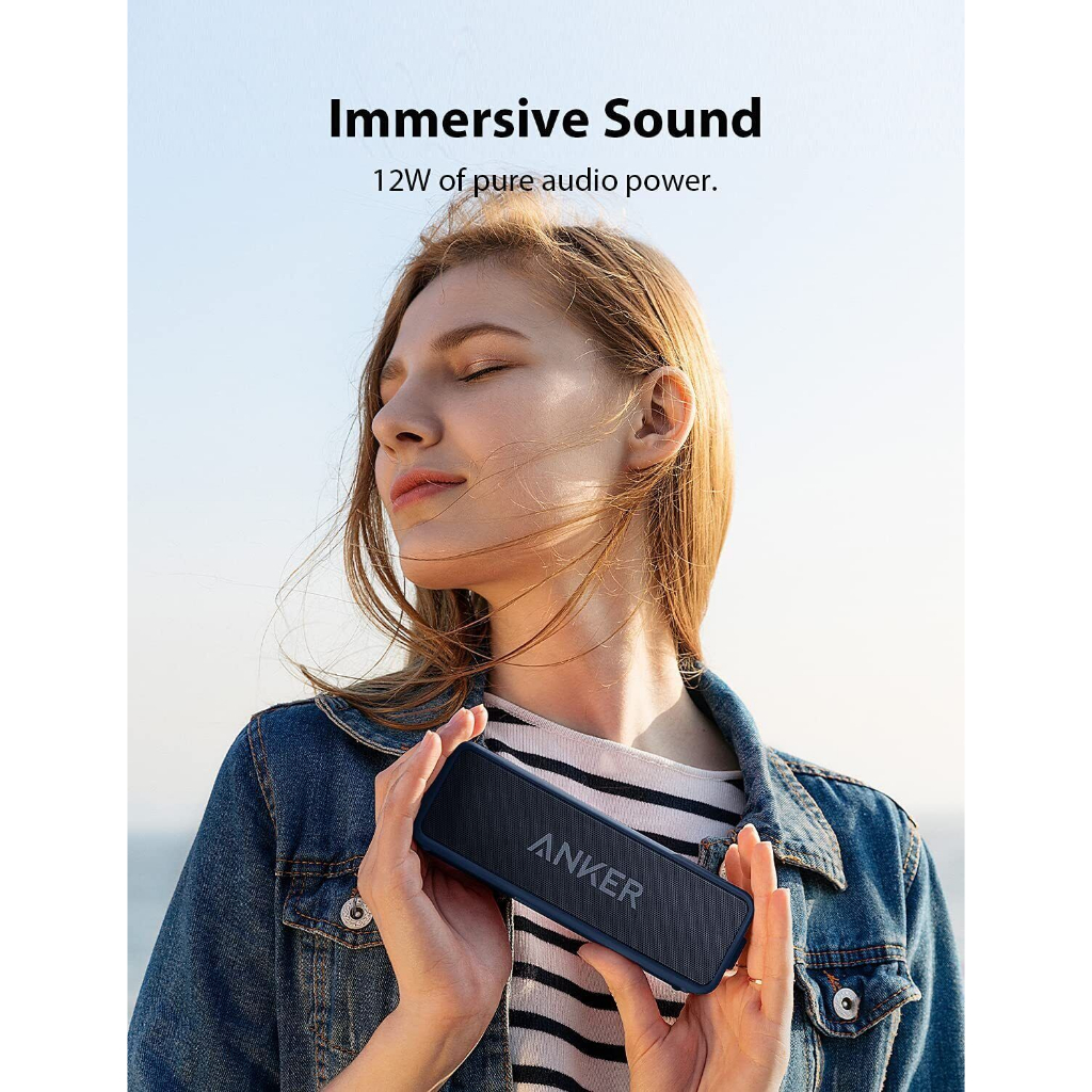 Loa bluetooth không dây Anker Soundcore 2 A3105, hàng chính hãng