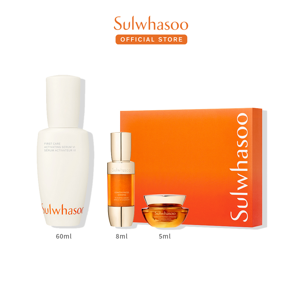 Bộ Sản Phẩm First Care Dưỡng Da Căng Mướt 60ml (3 món)