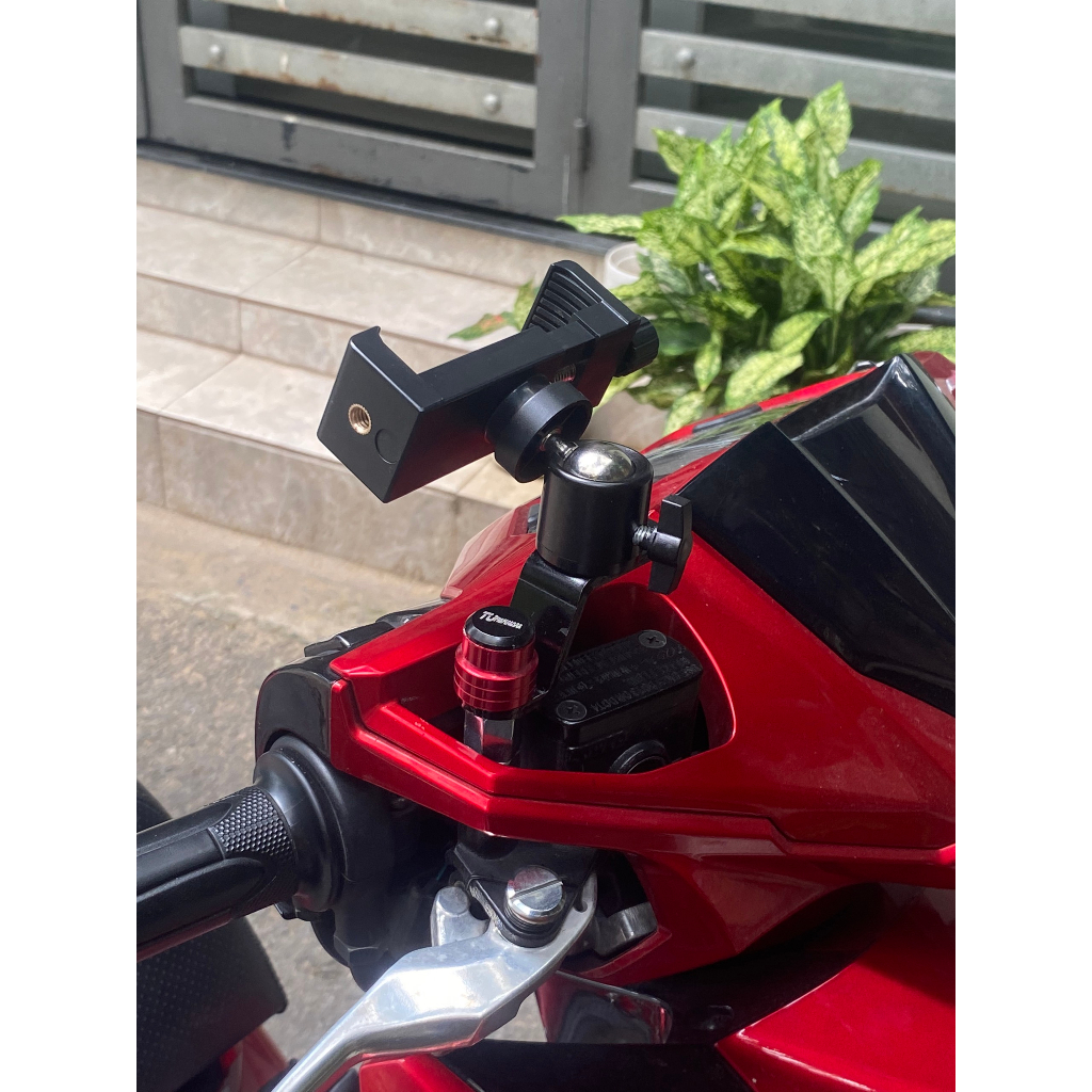 Kẹp Điện Thoại Gắn Chân Gương Xe Máy TN2k3