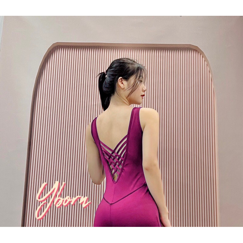 Bộ tập Jum / Jumpsuit cao cấp Yborn co giãn 4 chiều