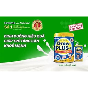 Lon sữa Nutifood Grow plus+ xanh 1500g cho trẻ suy dinh dưỡng thấp còi, giúp trẻ tăng cân,