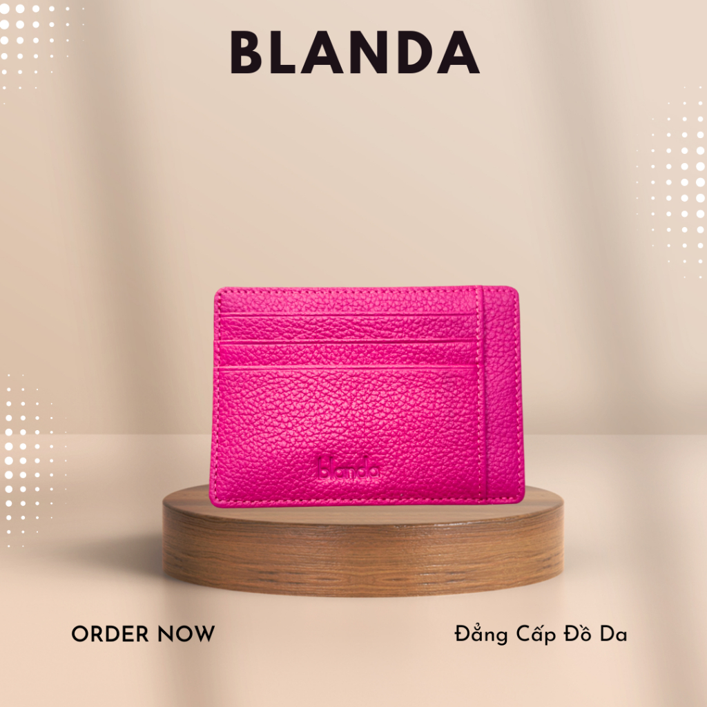 Ví Unisex Namecard Da Bò 7VNBG76