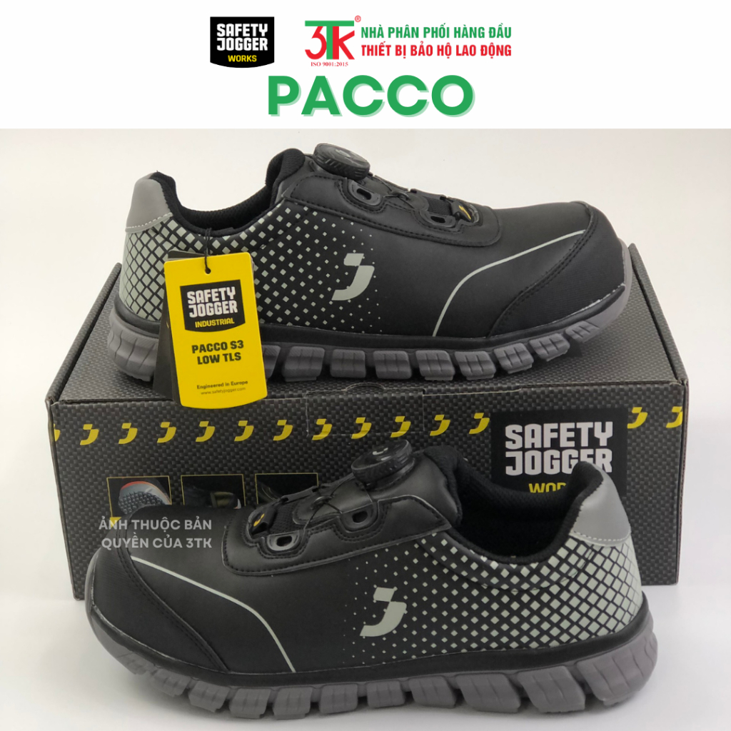 Giày bảo hộ Safety Jogger PACCO S2PS dáng thể thao siêu nhẹ