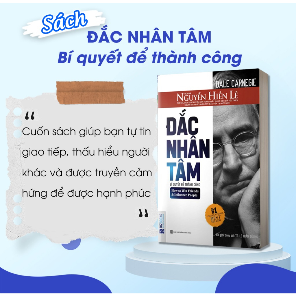 Sách - Đắc Nhân Tâm - Bí Quyết Để Thành Công