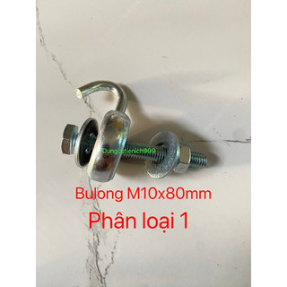 Combo móc võng bạc đạn kèm bulong M10, tán, long đền dày