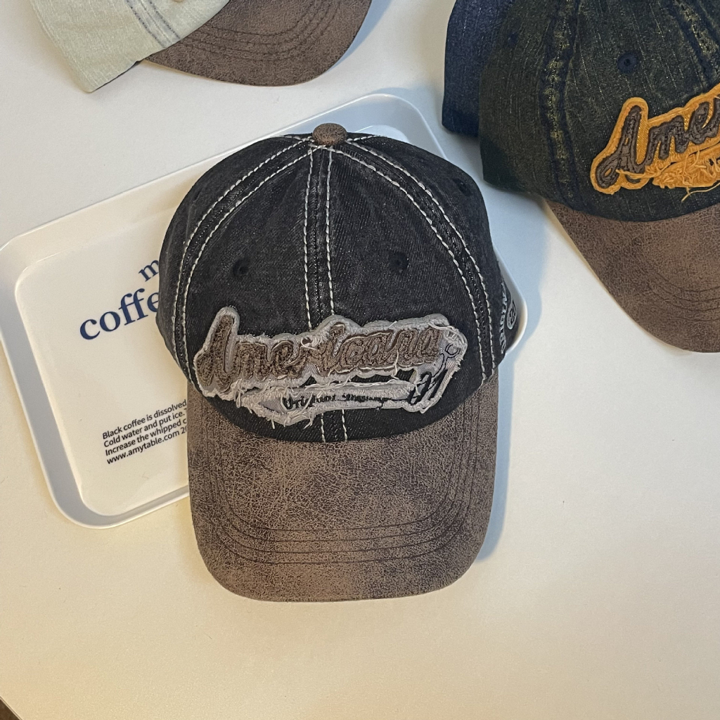 Mũ lưỡi trai AMERICA chất bò rách TA STORE