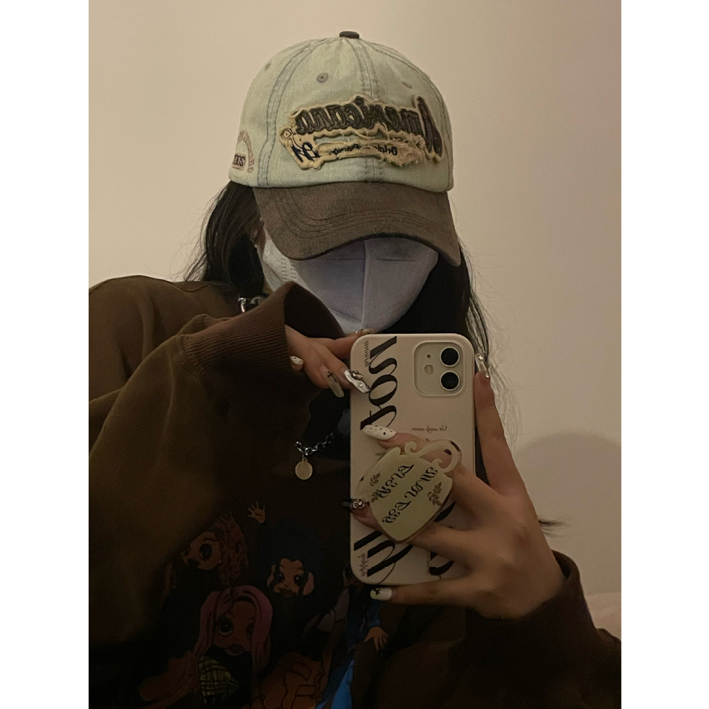 Mũ lưỡi trai AMERICA chất bò rách TA STORE