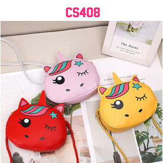 Túi đeo chéo hình Unicorn cực dễ thương cho bé CS408