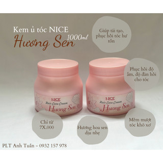 Kem ủ tóc / hấp dầu nice hương hoa sen - sỉ lh z.a.l.o