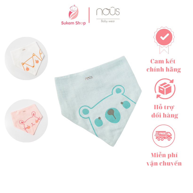 Yếm Tam Giác NOUS Xô Cho Bé