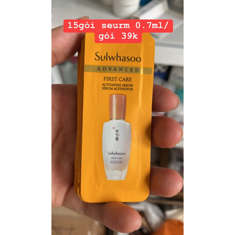 Sample serum Sulwashoo gói 0.7ml