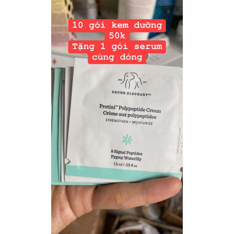Sample kem dưỡng Drunk Elephant 1.5ml