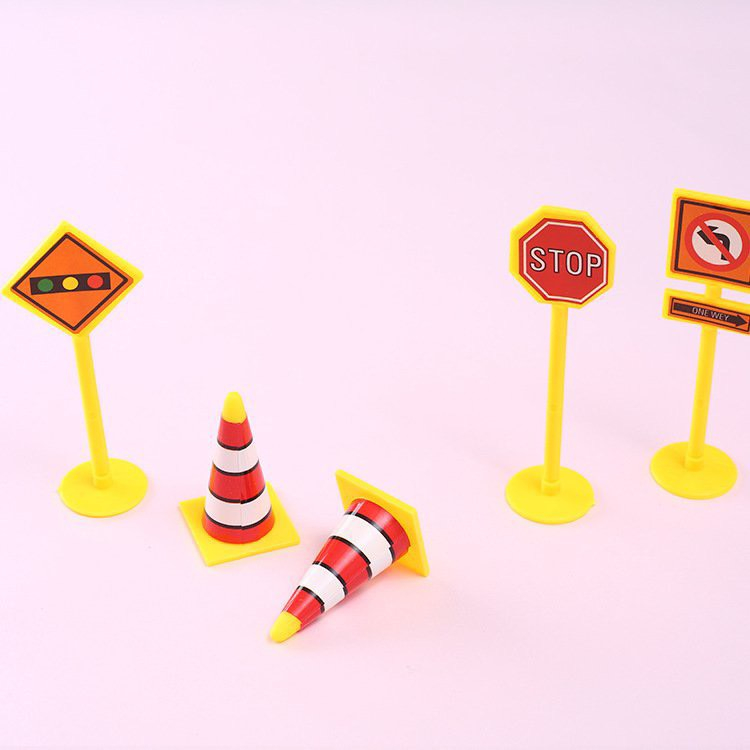 - Biển báo giao thông -Trang trí bánh sinh nhật bánh kem