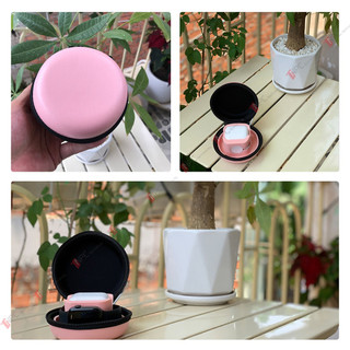 [2 Trong 1] Hộp cuộn dây sạc AW và AP 1/2 chất liệu da PU kiêm đế sạc tiện lợi bảo vệ đồng hồ AW và tai nghe AP
