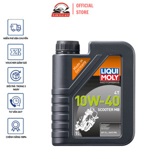 NHỚT CAO CẤP CHO XE TAY GA LIQUI MOLY MOTORBIKE SCOOTER 10W40 1L