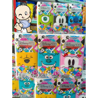 Lốc 6 gói Khăn giấy lụa rút bỏ túi Bless You Selection Disney chính hãng