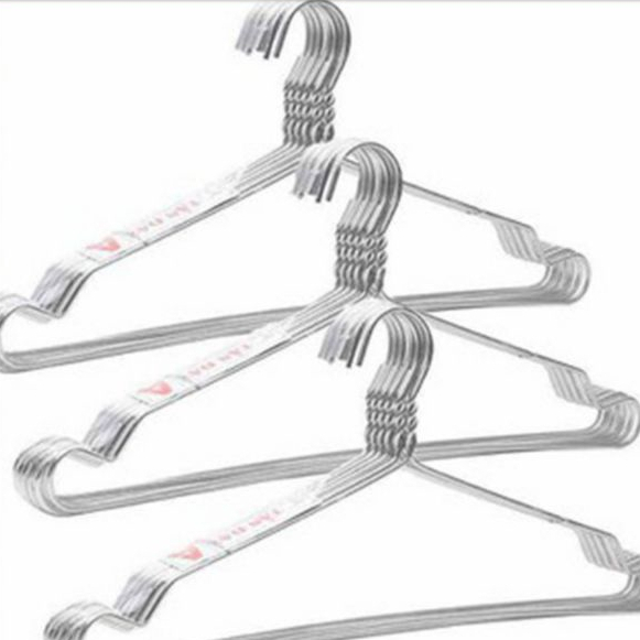 Combo 10 Móc Áo Nhôm Em bé to và dày cao cấp