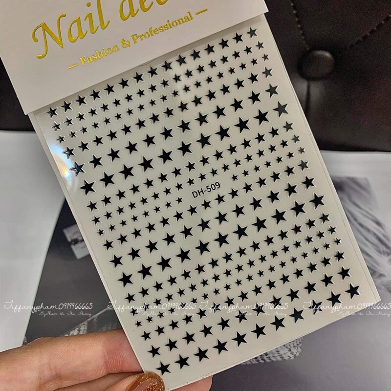 Sticker Dán Móng Hình Ngôi Sao